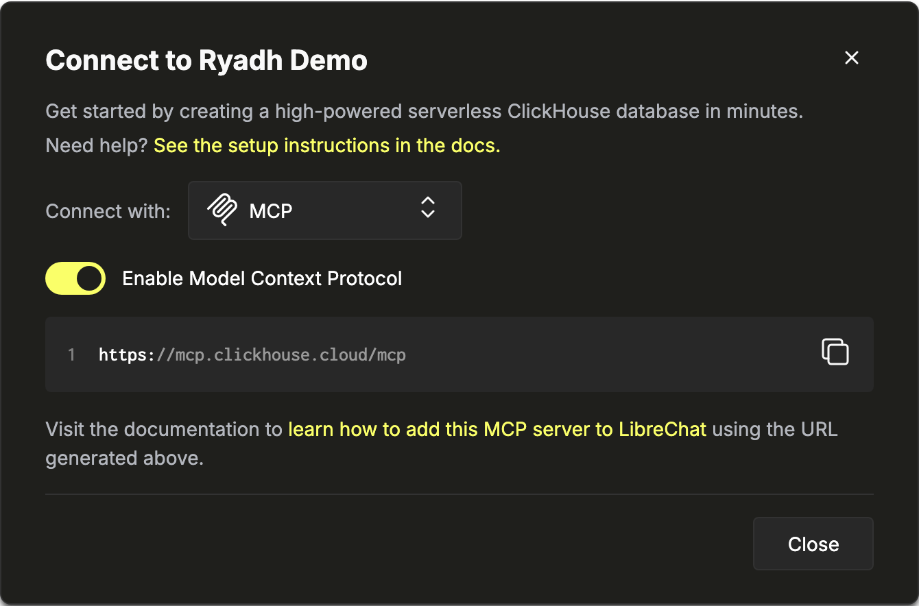 MCP 서버 활성화