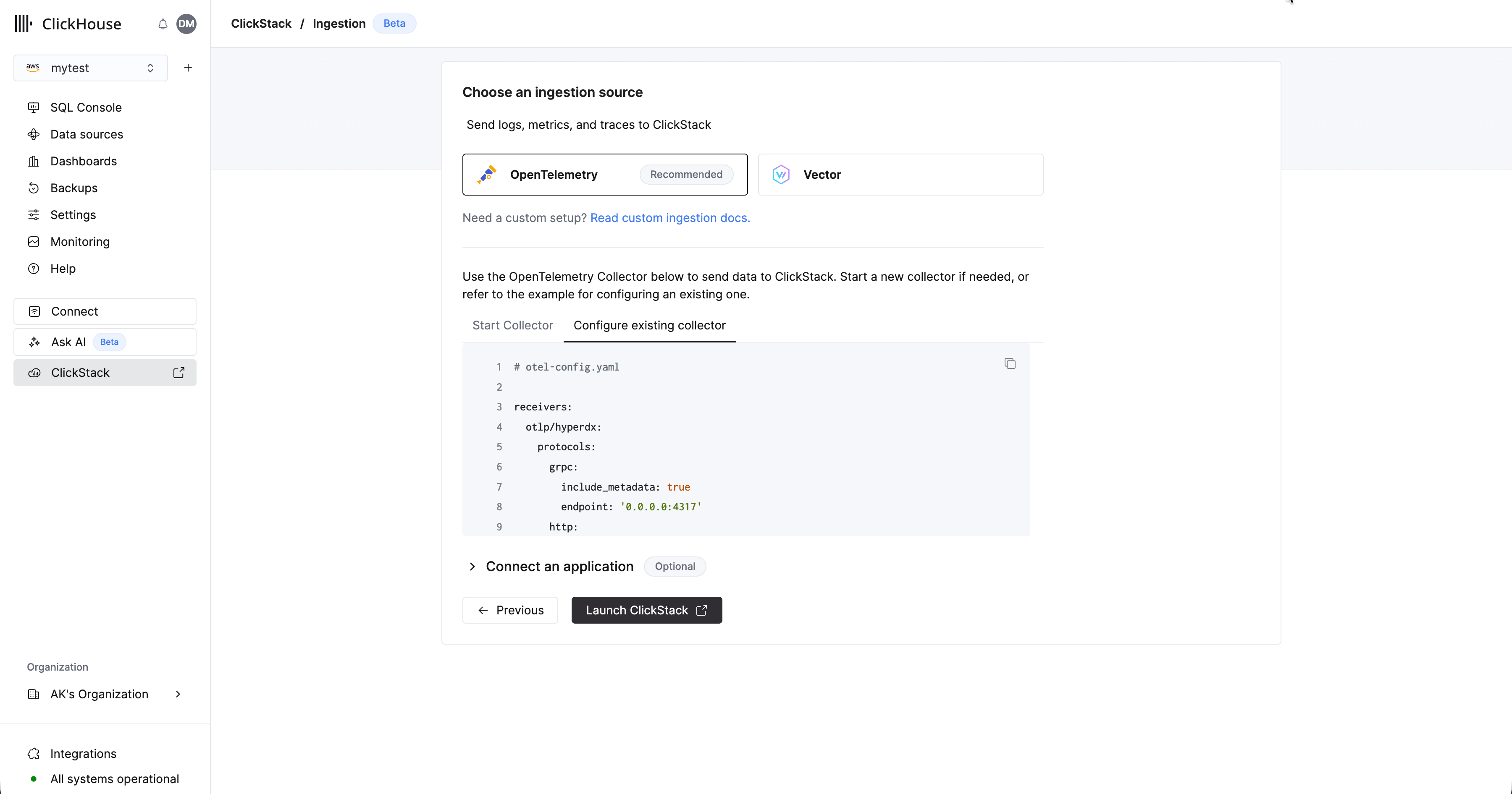 고급 OTel collector 소스